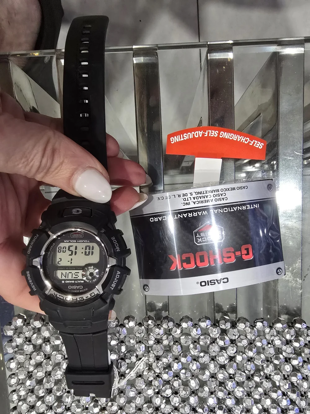 G-Shock Black Digital Resin Strap Watch